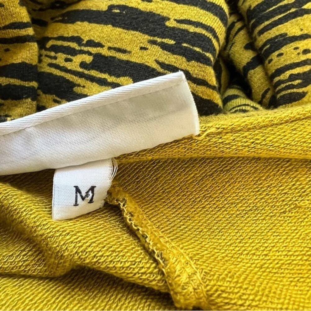 Bryn Walker Robbie Arborist Midi Maxi Jersey Stretch Knit Dress in Yellow Size M - Picture 12 of 15